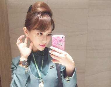 《空姐包頭怎麼綁》最正長榮小廚娘手真是太巧惹