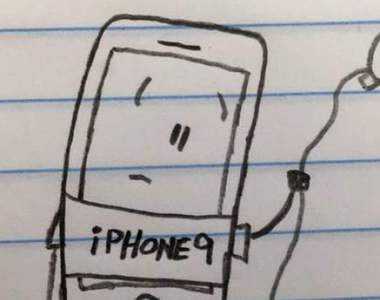 網友問《iPhone 8和iPhone X都出了那iPhone 9呢?》i9在角落哭泣ing