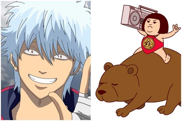 Top10 銀魂 哪些角色和原型形象差太多了 神樂竟然是輝夜姬