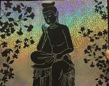 《療癒刮畫本》耐心加上愛的完成品有說不出的美麗