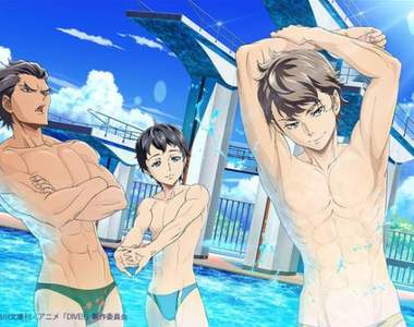 滿滿的鮮♂肉《DIVE!!跳水男孩》7月新番動畫公布超養眼新視覺圖