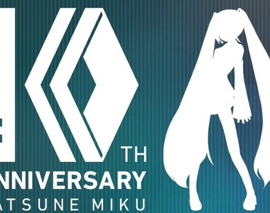 世界第一的虛擬偶像《初音未來10周年》官方網站悄悄的開始在倒數拉~