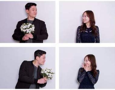 跟著學就對了《情侶四格漫畫攝影》從對比動作中自然放閃