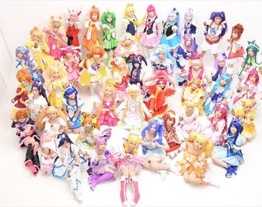眼花撩亂《45人COSPLAY光之美少女》要拍下所有人也不簡單……