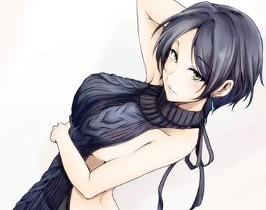 殺死處男的《露背高領毛衣》馬上激起繪師們的創作慾望