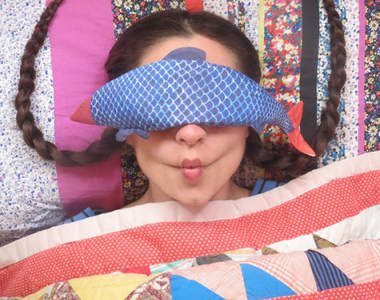 軟綿綿香噴噴《魚兒眼罩》這可不是什麼死魚眼商品ww