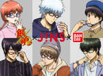 《銀魂xJINSxBANDAI》為你的眼睛挑一副喜歡的新的「新八」吧 《銀魂xJINSxBANDAI》為你的眼睛挑一副喜歡的新的「新八」吧