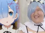 害羞女高中生如願《COSPLAY雷姆秀給同學看》肉麻台詞讓人受不了…… 害羞女高中生如願《COSPLAY雷姆秀給同學看》肉麻台詞讓人受不了……