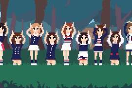 敲可愛《8位元音源》還順勢推出點陣版MV讓你大喊ㄎ一優窩