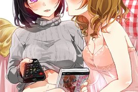 鹹濕百合同人誌《假處女AV女優與泡泡浴娘的日常》沒有臭男生介入的空間…… 鹹濕百合同人誌《假處女AV女優與泡泡浴娘的日常》沒有臭男生介入的空間……