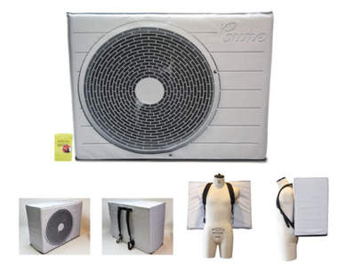 破壞力超強的《室外機時尚》揹著室外機出門絕對能成為注目的焦點(?)