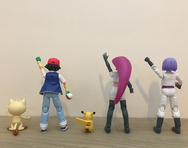 我要成為寶可夢大師！OPEN～S.H.Figuarts 小智、皮卡丘&火箭隊登場