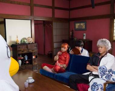 伊莉莎白in萬事屋《銀魂真人版電影》還原名場景拍攝現場花絮公開