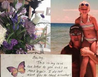 淚崩《爸爸的生日卡片》爸爸過世五年來每一年都送女兒生日卡片和花...