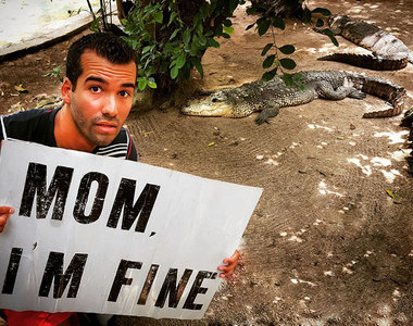 《媽，我很好。》辭去工作環遊世界的男子這樣跟媽媽報平安