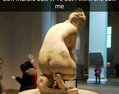 光明正大《來博物館看屁屁》很認真(?)看完還一個個打分數