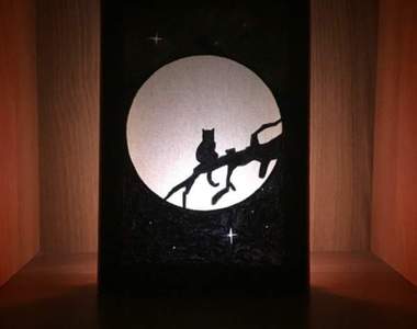 百元商店DIY《剪影燈飾》簡單手作就能增加美好氣氛