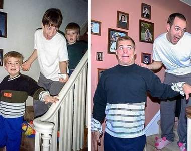 《小時候VS長大後的大合照》真是快被這些人笑死wwww