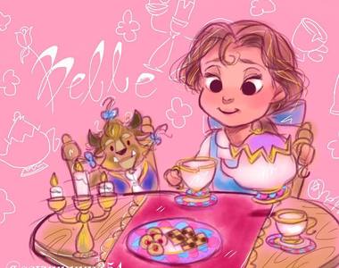 繪師さゆ筆下超可愛《迪士尼公主們的小時候》每位公主都超萌的