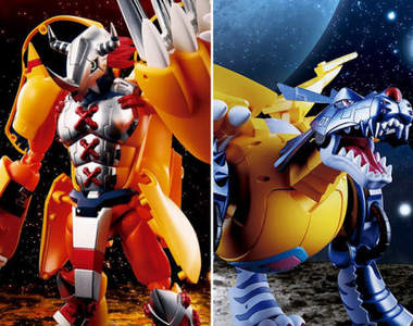 《數碼寶貝超進化魂》戰鬥暴龍獸＆鋼鐵加魯魯完全變形帥呆啦