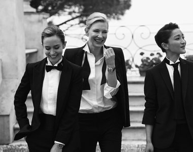 用來洗眼睛《穿西裝最好看的女性》推特問題引出無數美照