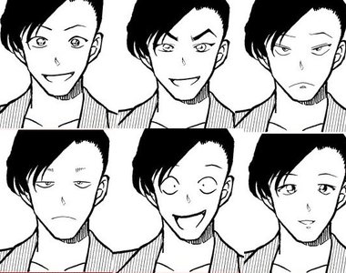 網友們做的《柯南犯人臉譜》連嵐的成員都可以做出來啊...