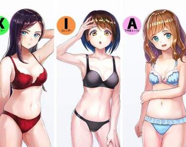 繪師分類《女性４大體型》網友們最喜歡的身材又是哪一種？