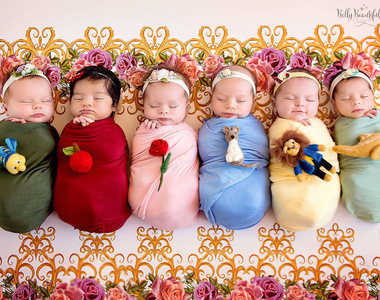 六人六色《迪士尼寶寶照》五個燈萌萌萌萌萌