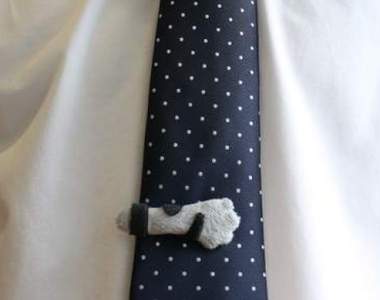 《貓手領帶夾》讓愛貓的紳士們也能擁有可愛療癒小物❤