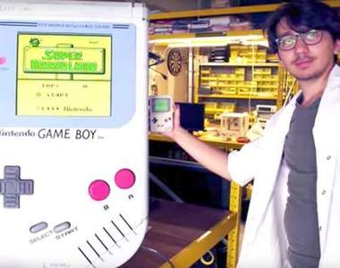 《史上最大GameBoy》在巨型的遊戲機上打一場寶可夢吧★