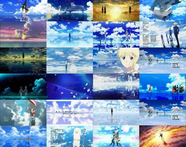 樣式美《動畫OP王道演出手法》鏡頭從下往上拍再秀出標題