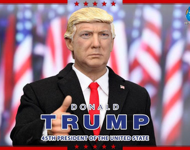 高度還原《川普總統》1/6模型 本人是否會收討版權費呢？