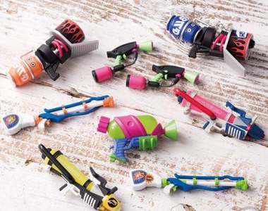 《漆彈大作戰2精緻食玩》武器收藏讓收集狂大大大滿足