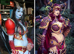 《Coser的過去與現在》同樣的角色經過了一段時間也看到了Cosplay的進化 《Coser的過去與現在》同樣的角色經過了一段時間也看到了Cosplay的進化