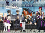 兩大作撞聖地《活擊刀劍亂舞×Fate Zero日式點心》和平的世界真是好…… 兩大作撞聖地《活擊刀劍亂舞×Fate Zero日式點心》和平的世界真是好……