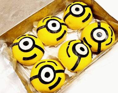 不用跑環球影城也吃的到啦《GS25小小兵包子Banana現身》比環球還多兩種款式可選唷