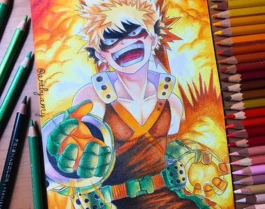 Art by Amy的《色鉛筆繪圖》不僅只有圖可看 還有繪製影片讓你看到畫的過程喔