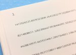 限定販售《圓周率筆記本》連筆記本橫線都在算圓周率 限定販售《圓周率筆記本》連筆記本橫線都在算圓周率