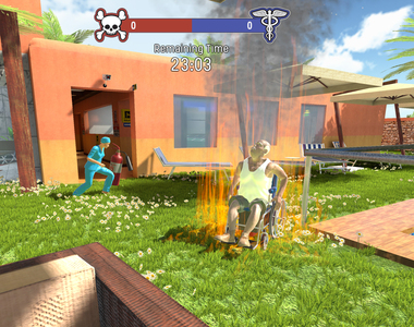 《Stayin&#39; Alive》想自殺輪椅老人vs.防自殺看護人員的超狂遊戲