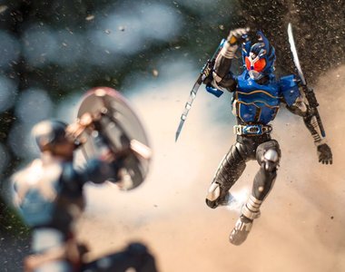 模型公仔玩家流行《魄力十足的撒沙攝影法》事後清理是個超級大難題……