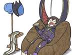 《這隻「日常」魯路修太怠惰w》魔王就愛爽爽躺著喝奶吃吐司夾蛋 《這隻「日常」魯路修太怠惰w》魔王就愛爽爽躺著喝奶吃吐司夾蛋