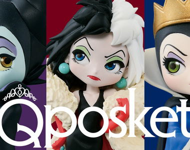 Q posket《Q版反派迪士尼景品》將在夾娃娃機登場吸光你的荷包