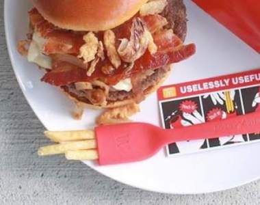 《讓網友呵呵的麥當勞新餐具:Frork》看似瞎鬧的主意卻真的推出了......