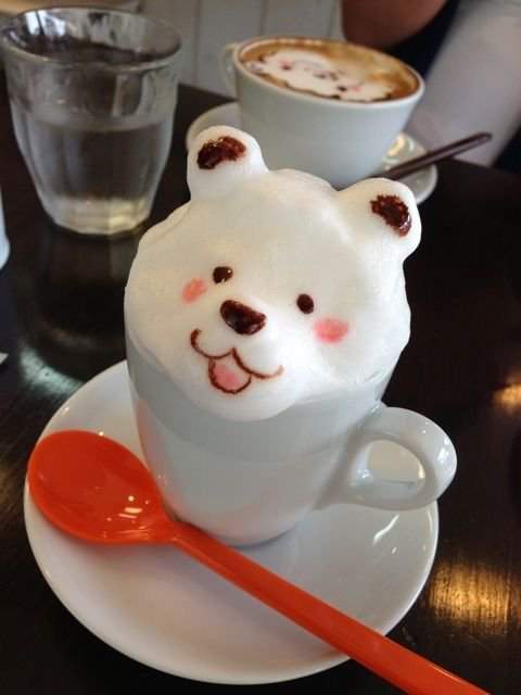 日本Cafe ChocoTea《軟綿綿的奶泡拉出極萌3D立體拉花》讓人不想去喝上一杯咖啡都難 - 圖片13