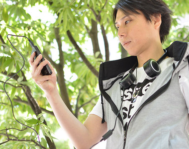 《偽裝成耳機的電風扇》但真的不能聽音樂啦（笑）