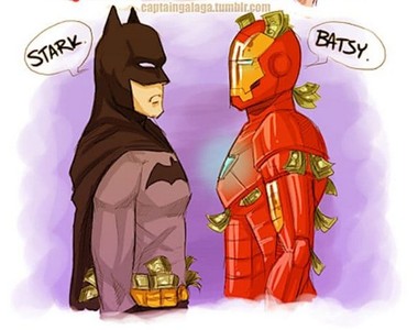 神剪輯 《復仇者看正義聯盟預告》某富豪對蝙蝠俠超能力非常不滿...w