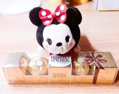 GS25新推出《Tsum Tsum金莎巧克力》只要是迪士尼就不放過賣萌機會♥