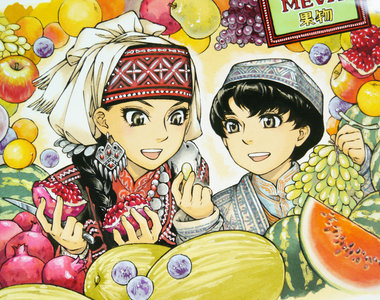 姊嫁物語作者《森薰》德島活動現場描繪漫畫原稿