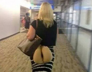 《機場裡的奇異畫面》好孩子千萬不要學