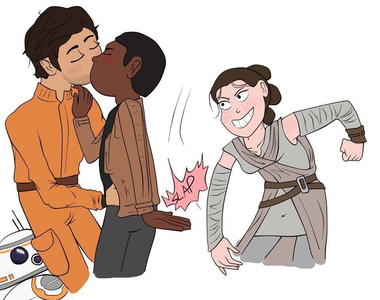 《星際大戰：最後的絕地武士》本日上映 導演也按讚CP到底會不會在一起呢？